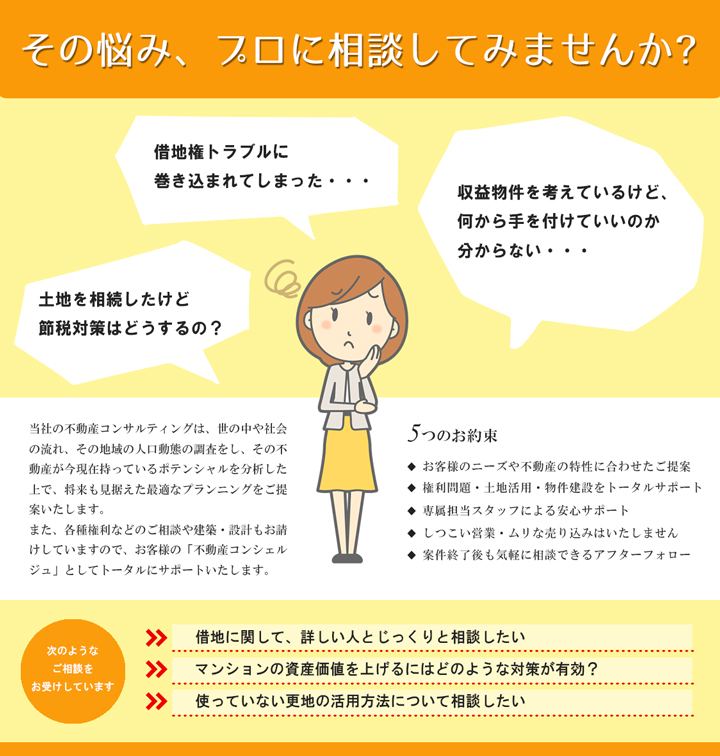 不動産のことならMO6へご相談ください